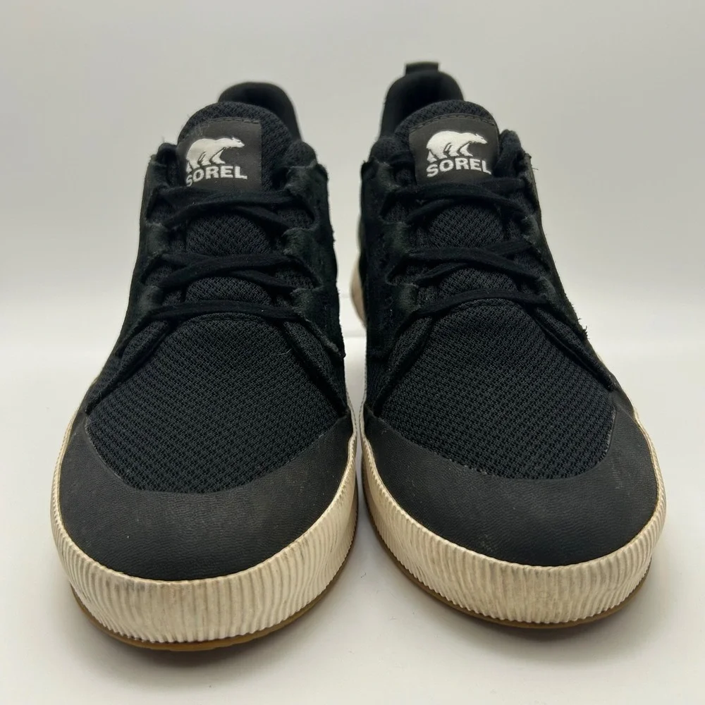 Sorel Out N About III Low Waterproof Platform Sneakers Womens 8.5 Black Gorpcore